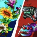 Angry Plants Flower 7 angry plants flower 1